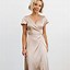 Image result for Champagne Bridesmaid Modest Dress