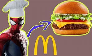 Image result for Spider-Man Cheeseburger Fries