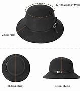 Image result for Fedora Hat Size Chart