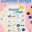 Image result for Summer Bingo Card Crafts