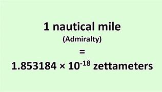 Image result for Nautical Miles Conversion Chart