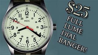 Image result for Full Lume Dial Watch