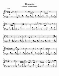 Image result for Despacito Piano Chords