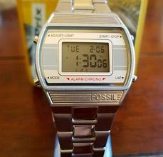 Image result for Older Digital Fossil Watches