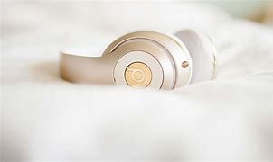 Image result for White and Gold Beats Headphones