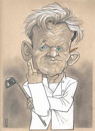 Image result for Gordon Ramsay Caricature