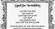 Image result for Invisible Spell Magic