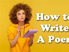 Image result for Poems About Writing