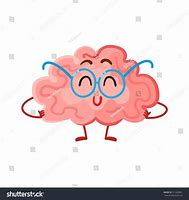 Image result for Brain with Glasses Cartoon and Tux