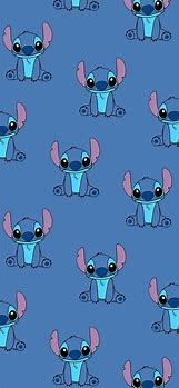 Image result for Blue Stitch Wallpaper
