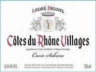 Image result for Andre Brunel Cotes Rhone Cuvee Sabrine