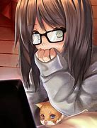 Image result for Anime Girl Drawing On Computer