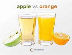 Image result for Apple Juice vs Orange Juice