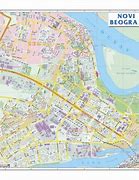 Image result for Mapa Novog Beograda