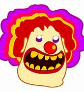 Image result for Cute Clown Coloring Pages