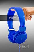 Image result for Polaroid Headphones Dark Blue