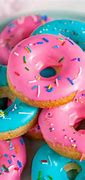 Image result for Coloured Donut