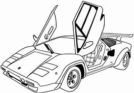 Image result for Lamborghini Car Coloring Pages