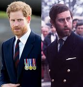 Image result for Prince Harry with Charles