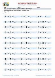 Image result for Mathematics for Preschool