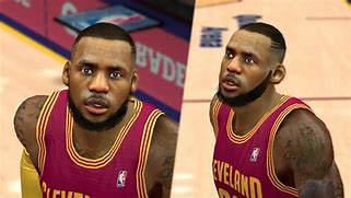 Image result for LeBron James Cyberface 2K14