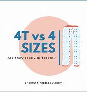 Image result for Size 4T Means