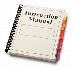 Image result for Instruction Manual Book