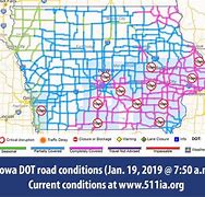 Image result for Iowa Road Closed Map