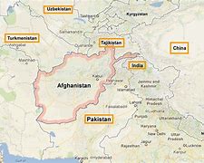 Image result for Afghanistan China Map