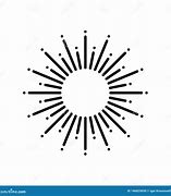 Image result for Sphere Sun Rays Icon