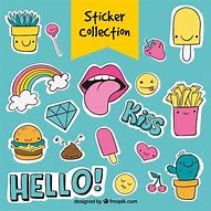 Image result for Realistic Cartoon Stickers
