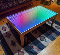 Image result for Infinity Mirror Table Plans