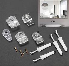 Image result for SS Mirror Clips Hardware