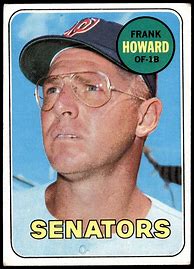 Image result for Frank Howard Washington Senators Baseball