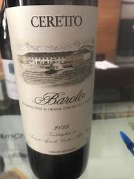 Image result for Ceretto Barolo Zonchera