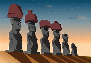 Image result for Easter Island Cartoon