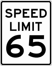 Image result for Speed Limit Sign Clip Art
