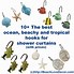 Image result for Beach Shower Curtain Hooks