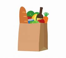 Image result for Graphic Bag of Groceries