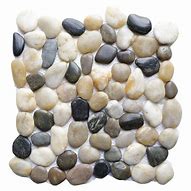 Image result for Mixed Pebble Tile Floor