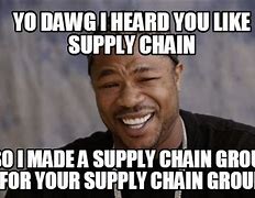 Image result for Supplu Chain Meme