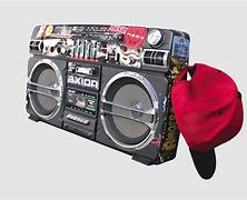 Image result for Microphone Boombox Hip Hop