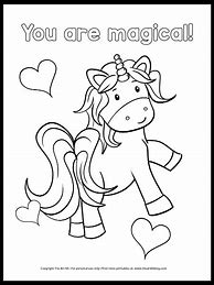 Image result for Unicorn Thank You Coloring Page