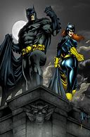 Image result for Batman Batgirl Chest Touch