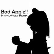 Image result for Bad Apple Song Outline Art