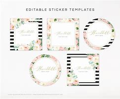 Image result for Special Sticker Templets