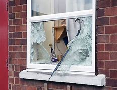 Image result for Broken House Window