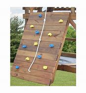 Image result for Playset Rock Climbing Wall