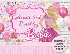 Image result for Barbie Backdrop