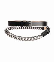 Image result for Leather Chain Belts